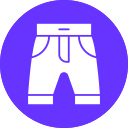 pantalones cortos icon