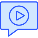 chat de video icon