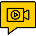 chat de video icon