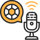 Sport podcast icon