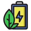 batería ecológica icon