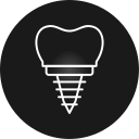 implante dental icon