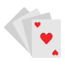 Playing cards icon