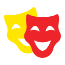 Theater masks icon