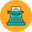 máquina de escribir icon