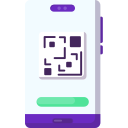 escaneo de código qr icon