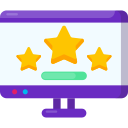 estrellas de calificación icon