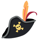 sombrero pirata icon