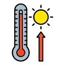 alta temperatura icon