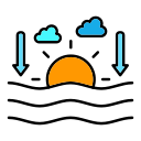 puesta de sol icon