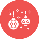 pelota de navidad icon