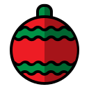 pelota de navidad icon