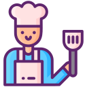 chef masculino icon