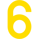 número 6 icon