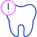 caries dental icon