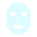 máscara facial icon