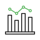 gráfico de barras icon