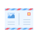 tarjeta postal icon