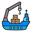 barco de carga icon