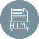 archivo html icon