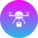 entrega de drones icon