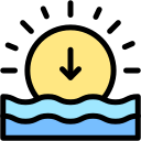 puesta de sol icon