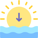 puesta de sol icon