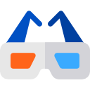 gafas 3d icon