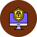 la seguridad cibernética icon