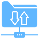 transferencia de datos icon