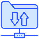 transferencia de datos icon