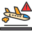 Accidente aéreo icon