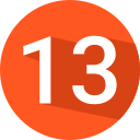 número 13 icon