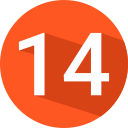 número 14 icon