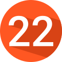 número 22 icon