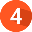 número 4 icon