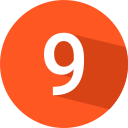 número 9 icon