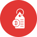 Tag bitcoin icon