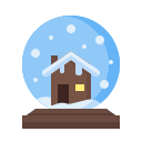 globo de nieve icon