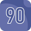 90 