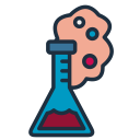reacción química icon