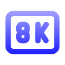 8k icon