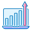 tabla de crecimiento icon