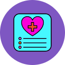 aplicación de salud diaria icon