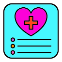 aplicación de salud diaria icon