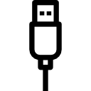 cargador usb icon