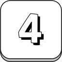 número 4 icon