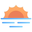 puesta de sol icon