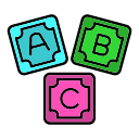 bloque abc icon