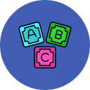 bloque abc icon